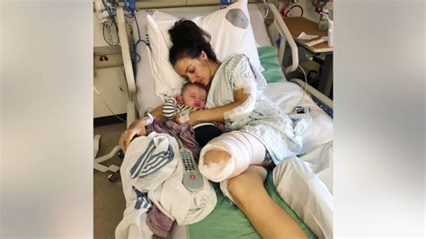 mom cums hard|Mom who spent months in hospital after losing arms, legs.